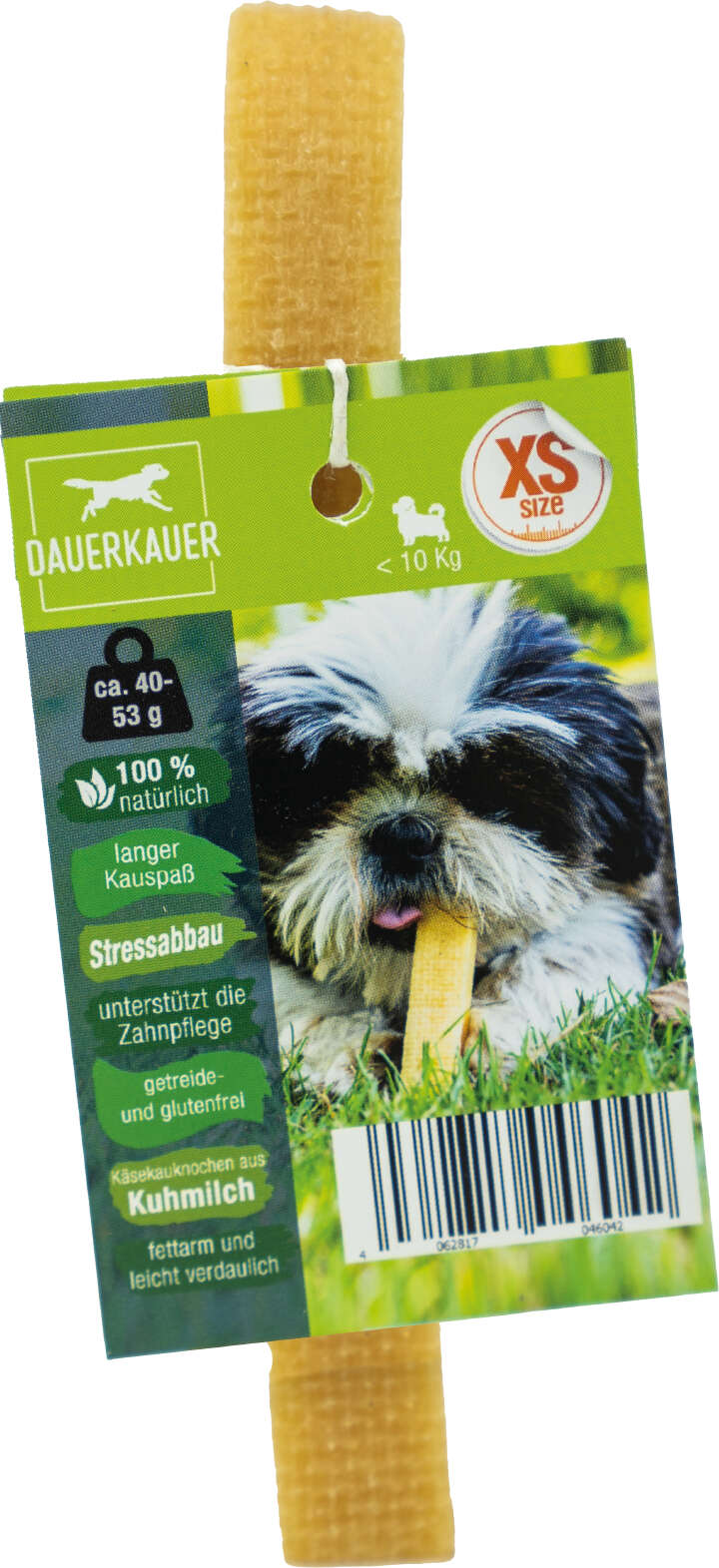 DAUERKAUER Hunde-Käsekauknochen